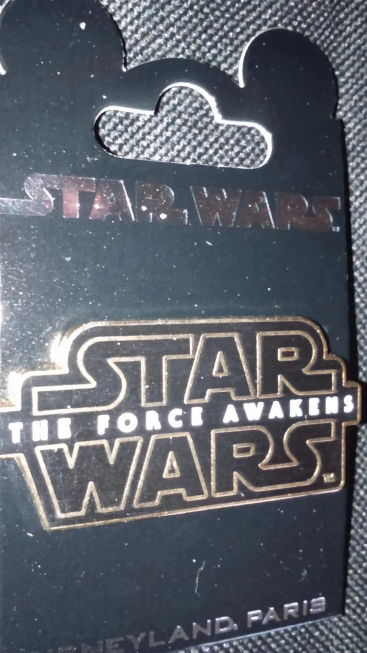 Rare Pins disney Disneyland Paris Logo Star Wars
